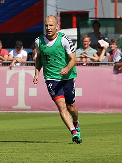 Robben training in May 2018