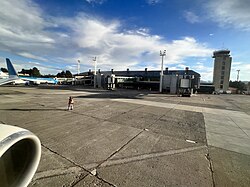 Airside of the airport