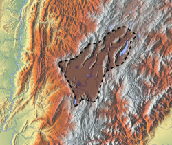 The zipa ruled over the Bogotá savanna