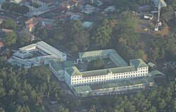 Headquarters of the 9th Marine Infantry Regiment (9e RIMa) in Cayenne