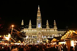 Rathaus, Vienna, serves as City Hall and Gemeinderat