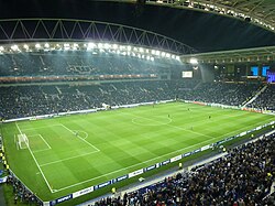 Estádio do Dragão during a UEFA Champions League match