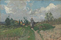 Victor Vignon – Woman in a Vineyard (c. 1880), Van Gogh Museum