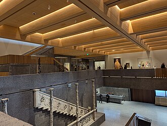 The Orientation Gallery in the new museum building
