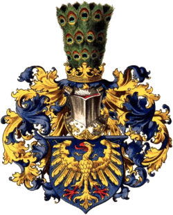 Coat of arms of Upper Silesia as drawn by Hugo Gerard Ströhl (1851–1919)