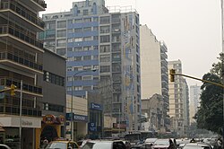 The Villa Crespo section of the avenue