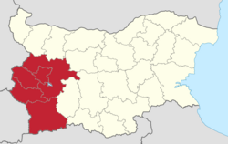 The Yugozapaden planning area is Bulgaria's most developed region.