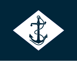 U.S. Naval Infantry Battalion flag, de facto flag of the United States Navy until 1959