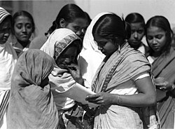 Literacy day in India, 1947