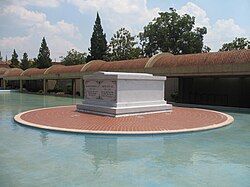 The grave of Martin Luther King Jr. and Coretta Scott King is within the Martin Luther King Jr. National Historical Park in Atlanta proper.