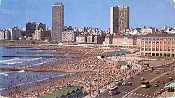 From the 1950s to the 1970s, there was a construction boom in the city.