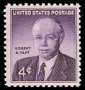 Robert A. Taft on a 1960 stamp