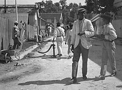 Street scene, Port Antonio, 1899.