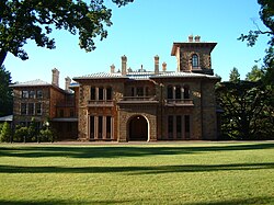 As president of Princeton University, Wilson lived in Prospect House on the university campus.