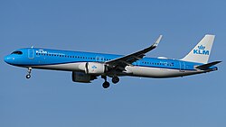 Berlin Brandenburg Airport KLM Royal Dutch Airlines Airbus A321-252NX PH-AXB (DSC06694)