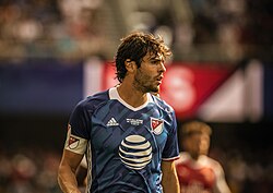 Kaká with the MLS All-Star team in 2016