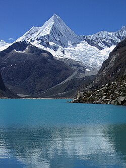 The Chavín culture had its development nucleus in the Huari Province (Ancash Region), covering various ecological zones, in the view of the lagoon Parón in the natural region of Janca.