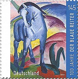 100th-anniversary postage stamp, Germany (2012)