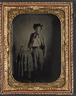 Private Lucien Love of Co. D, 43rd Virginia Cavalry Battalion