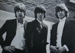 The Walker Brothers (pictured) and Dusty Springfield had series of Wall of Sound hits in the UK under producer Johnny Franz