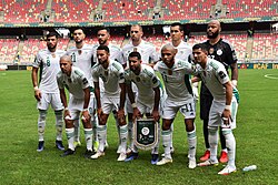 The Algeria national football team in 2022