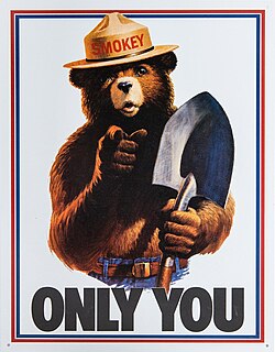 Smokey Bear poster