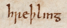 Beowulf's author uses the term 'Hreþling' referring to the descendants of Hreðel and to Hygelac in particular