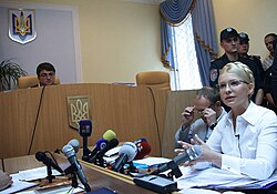 Tymoshenko in court (26 July 2011)