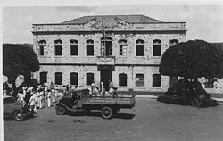 The Salgadeira Barracks, current headquarters of the Student House, after the Communist Uprising of 1935
