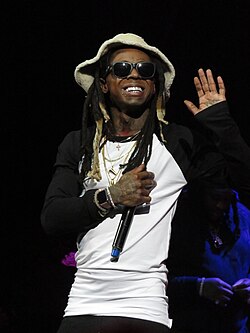 Wayne performing in 2015