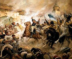 O'Higgins' Charge at the Battle of Rancagua