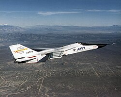 An F-111 operated by NASA