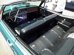 1967 Pontiac Catalina convertible interior