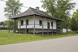 Bequette-Ribault Historic Housec1789, in Ste. Genevieve, MO