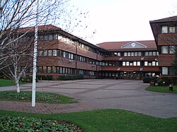 Gateshead Civic Centre completed in 1987
