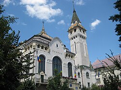 The old City Hall is now the residence of the Mureș County Council.