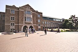 The Husky Union Building, one of many facilities for student resources