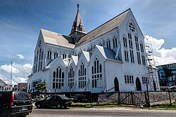 St. George's Anglican Cathedral in the capital Georgetown