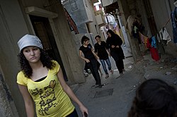 Refugee camp of El Buss