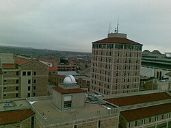The George Gamow Tower at the University of Colorado Boulder