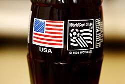 Coca-Cola was one of the sponsors of the 1994 FIFA World Cup