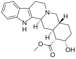 Yohimbine chemical structure