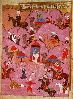 Murder of Ma'sum Beg, the envoy of the Safavid Shah Tahmasp, by Bedouins in the Hejaz, 16th century