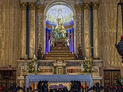 Interior of Stella Maris Monastery