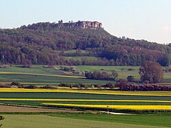 The Celts built the mighty fortress of Menosgada on the Staffelberg.