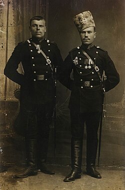 Non-commissioned officers of the Imperial Russian Army, 24 July 1914