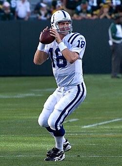 QB Peyton Manning was voted the league's MVP