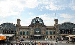 Dresden Central Station is the main inter-city transport hub.