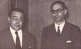 Frondizi and Ricardo Balbín.