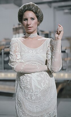 Streisand taping her TV Special Barbra Streisand ... and other Musical Instruments in 1973